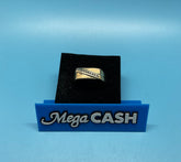 Mens 9ct Gold Ring with Diamond Size W / 25-65